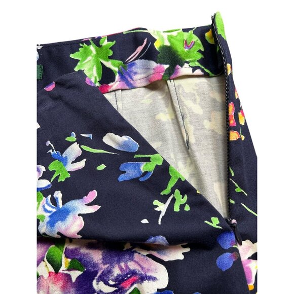 Lauren Ralph Lauren Romantic Floral Summer Staple Pencil Skirt - Size 8 - Picture 6 of 8